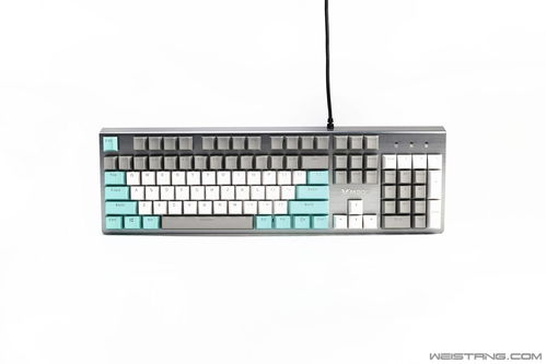 雷柏v530三色鍵帽版機械鍵盤賞析